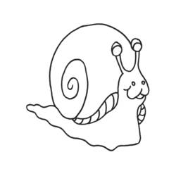 Página para colorir: Caracol (Animais) #6650 - Páginas para Colorir Imprimíveis Gratuitamente
