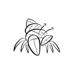 Página para colorir: Caranguejo (animais) #4697 - Páginas para Colorir Imprimíveis Gratuitamente