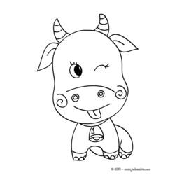 Página para colorir: Carne bovina (animais) #1366 - Páginas para Colorir Imprimíveis Gratuitamente