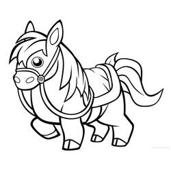 Desenho Cavalo (Animais) #178265 para imprimir e colorir