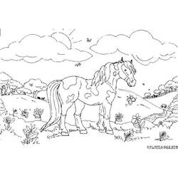 Página para colorir: Cavalo (animais) #2223 - Páginas para Colorir Imprimíveis Gratuitamente