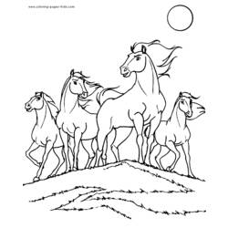 Página para colorir: Cavalo (animais) #2254 - Páginas para Colorir Imprimíveis Gratuitamente
