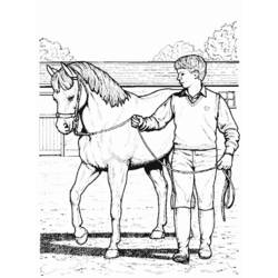 Página para colorir: Cavalo (animais) #2264 - Páginas para Colorir Imprimíveis Gratuitamente