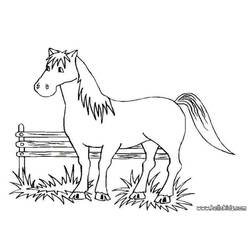 Página para colorir: Cavalo (animais) #2269 - Páginas para Colorir Imprimíveis Gratuitamente