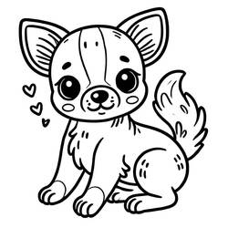 Desenho Chihuahua (Animais) #219788 para imprimir e colorir