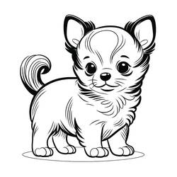 Desenho Chihuahua (Animais) #219807 para imprimir e colorir