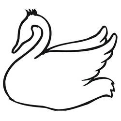 Desenho Cisne (Animais) #185202 para imprimir e colorir