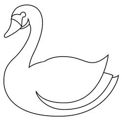 Desenho Cisne (Animais) #185210 para imprimir e colorir