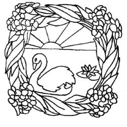 Página para colorir: Cisne (animais) #5028 - Páginas para Colorir Imprimíveis Gratuitamente