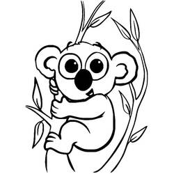 Desenho Coala (Animais) #178773 para imprimir e colorir