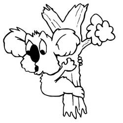 Desenho Coala (Animais) #178775 para imprimir e colorir