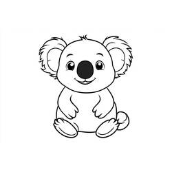 Desenho Coala (Animais) #217748 para imprimir e colorir