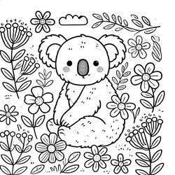 Desenho Coala (Animais) #217753 para imprimir e colorir