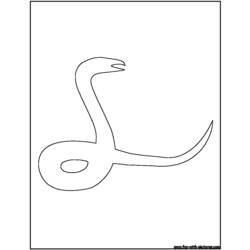 Página para colorir: Cobra (animais) #14531 - Páginas para Colorir Imprimíveis Gratuitamente