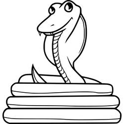 Desenho Cobra (Animais) #212669 para imprimir e colorir