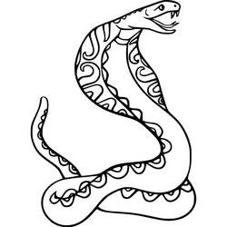Desenho Cobra (Animais) #212672 para imprimir e colorir