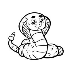 Desenho Cobra (Animais) #212681 para imprimir e colorir