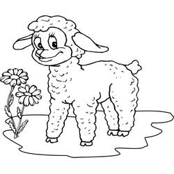 Desenho Cordeiro (Animais) #184283 para imprimir e colorir