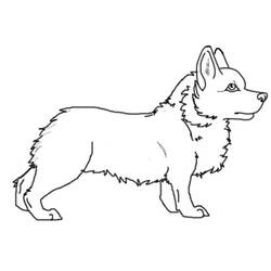 Desenho Corgi (Animais) #220761 para imprimir e colorir