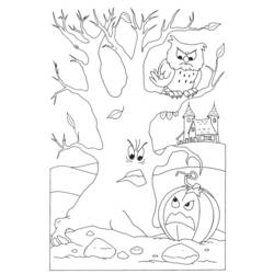 Página para colorir: Coruja (animais) #8588 - Páginas para Colorir Imprimíveis Gratuitamente
