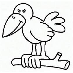 Desenho Corvo (Animais) #209009 para imprimir e colorir
