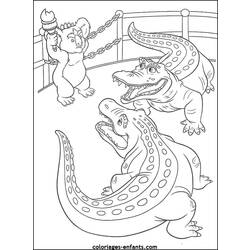 Página para colorir: Crocodilo (animais) #4801 - Páginas para Colorir Imprimíveis Gratuitamente