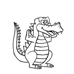 Página para colorir: Crocodilo (animais) #4858 - Páginas para colorir imprimíveis