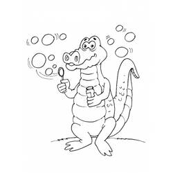 Página para colorir: Crocodilo (animais) #4881 - Páginas para Colorir Imprimíveis Gratuitamente