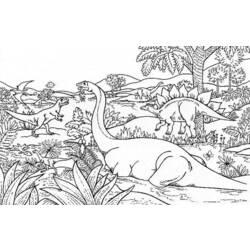 Página para colorir: Dinossauro (animais) #5495 - Páginas para Colorir Imprimíveis Gratuitamente
