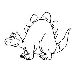 Página para colorir: Dinossauro (animais) #5496 - Páginas para Colorir Imprimíveis Gratuitamente