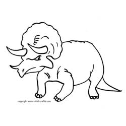 Página para colorir: Dinossauro (animais) #5499 - Páginas para Colorir Imprimíveis Gratuitamente