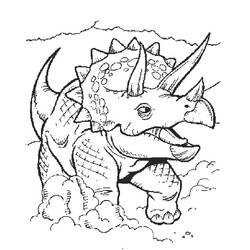Página para colorir: Dinossauro (animais) #5501 - Páginas para Colorir Imprimíveis Gratuitamente
