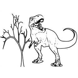 Página para colorir: Dinossauro (animais) #5505 - Páginas para Colorir Imprimíveis Gratuitamente