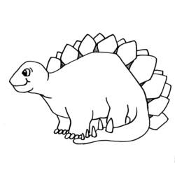 Página para colorir: Dinossauro (animais) #5520 - Páginas para Colorir Imprimíveis Gratuitamente