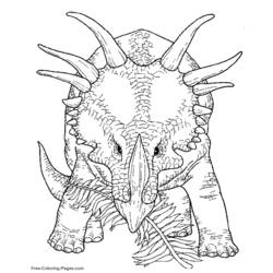 Página para colorir: Dinossauro (animais) #5529 - Páginas para Colorir Imprimíveis Gratuitamente