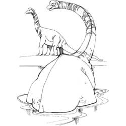 Página para colorir: Dinossauro (animais) #5567 - Páginas para Colorir Imprimíveis Gratuitamente