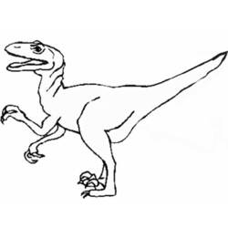 Página para colorir: Dinossauro (animais) #5571 - Páginas para Colorir Imprimíveis Gratuitamente