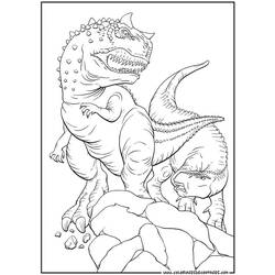 Página para colorir: Dinossauro (animais) #5603 - Páginas para Colorir Imprimíveis Gratuitamente