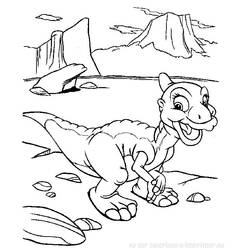 Página para colorir: Dinossauro (animais) #5613 - Páginas para Colorir Imprimíveis Gratuitamente