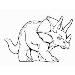 Página para colorir: Dinossauro (animais) #5632 - Páginas para Colorir Imprimíveis Gratuitamente