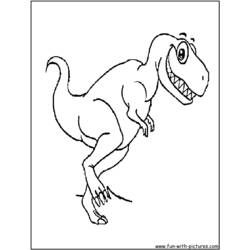 Página para colorir: Dinossauro (animais) #5639 - Páginas para Colorir Imprimíveis Gratuitamente