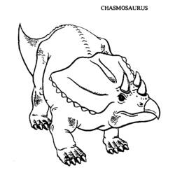 Página para colorir: Dinossauro (animais) #5641 - Páginas para Colorir Imprimíveis Gratuitamente