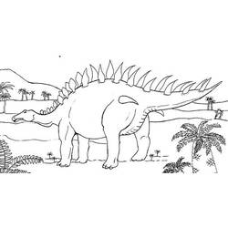 Página para colorir: Dinossauro (animais) #5647 - Páginas para Colorir Imprimíveis Gratuitamente