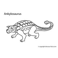 Página para colorir: Dinossauro (animais) #5650 - Páginas para Colorir Imprimíveis Gratuitamente