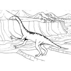 Página para colorir: Dinossauro (animais) #5661 - Páginas para Colorir Imprimíveis Gratuitamente
