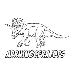 Página para colorir: Dinossauro (animais) #5671 - Páginas para Colorir Imprimíveis Gratuitamente