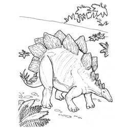 Página para colorir: Dinossauro (animais) #5683 - Páginas para Colorir Imprimíveis Gratuitamente