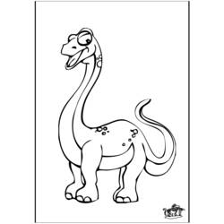 Página para colorir: Dinossauro (animais) #5689 - Páginas para Colorir Imprimíveis Gratuitamente