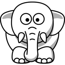 Página para colorir: Elefante (animais) #6370 - Páginas para Colorir Imprimíveis Gratuitamente