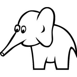 Página para colorir: Elefante (animais) #6374 - Páginas para Colorir Imprimíveis Gratuitamente